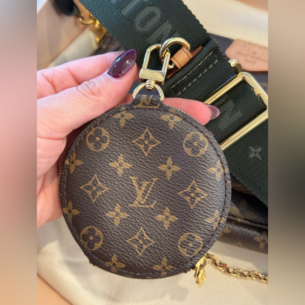 Louis Vuitton Multi Pochette Accessories Authentic Green - Picture 6 of 7